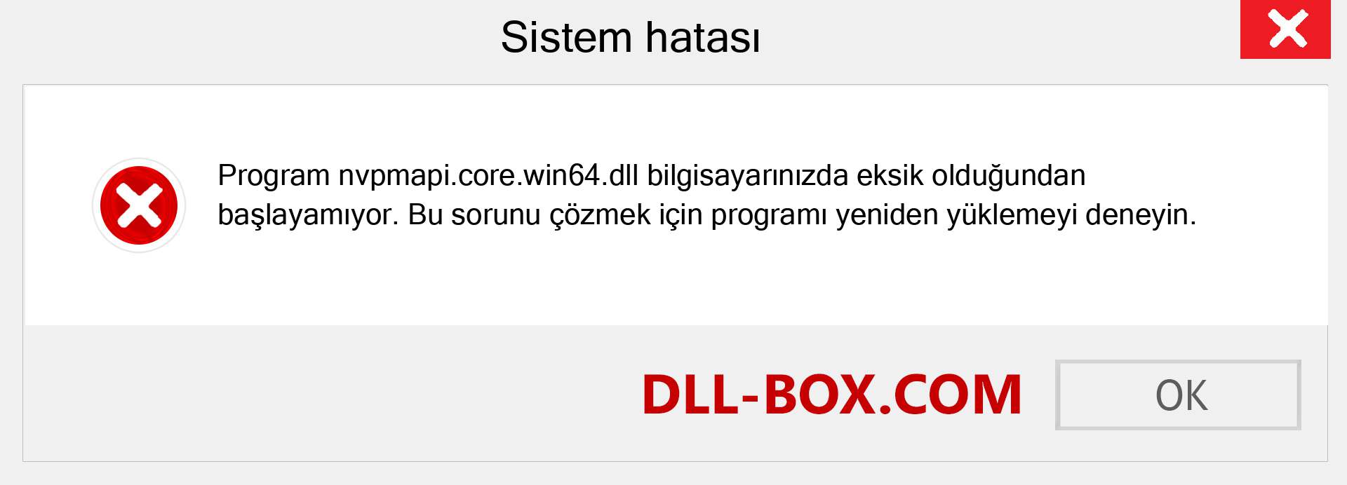 nvpmapi.core.win64.dll dosyası eksik mi? Windows 7, 8, 10 için İndirin - Windows'ta nvpmapi.core.win64 dll Eksik Hatasını Düzeltin, fotoğraflar, resimler